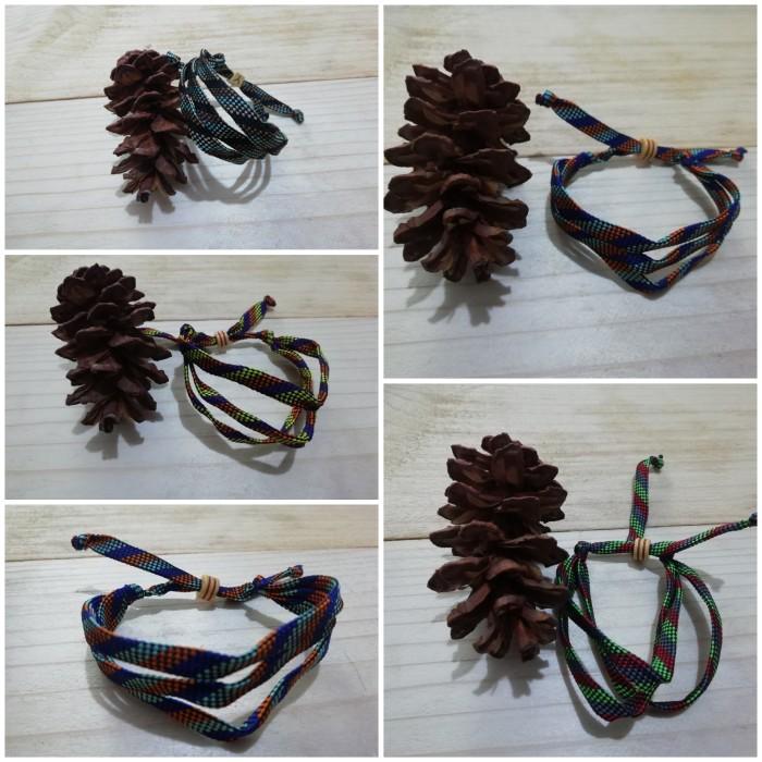 Gambar Gelang tali-Gelang handmade - Blue-orange - Yellow-orange dari Mtmastuff Surabaya 2 undefined Tokopedia