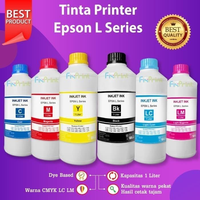 Gambar Tinta Epson 1 Liter L1800 L800 L810 L850 Printer Epson L 1800 L805 - Cyan dari FixPrint Bandung undefined Tokopedia
