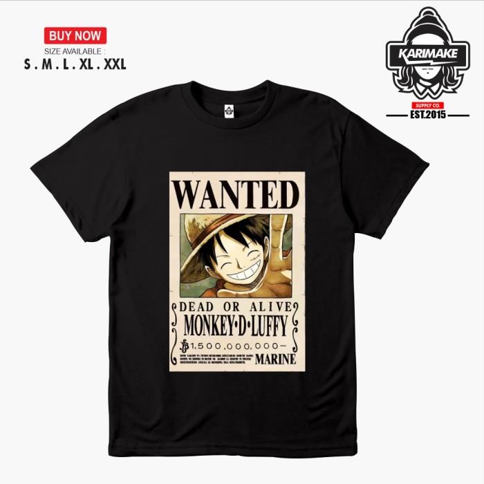 Jual Kaos Baju Anime ONE PIECE POSTER 