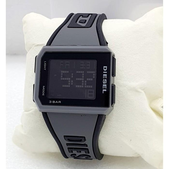 Gambar Jam Tangan Pria Digital Diesel 1923 Digital Rubber Original Free Box - Abu dari Gaptex Project undefined Tokopedia