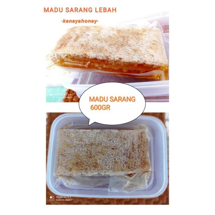 Gambar MADU SARANG / HONEY COMB MADIUN -GARANSI UANG KEMBALI WA 089514848827 - 600 Gr dari PTJuragannyamaduOfficial undefined Tokopedia