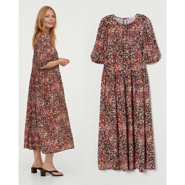 Jual Dress H\u0026M Floral Maxi HM026 - Kab 