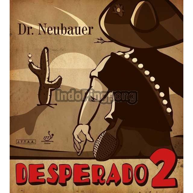 Gambar Dr. Neubauer Desperado 2 ~ Long Pips Rubber Bintik Bertahan Panjang - Merah - merah dari IndoPingpong undefined Tokopedia