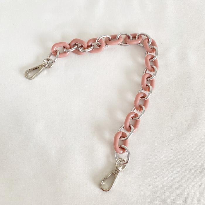 Gambar TALI RANTAI ATOM - TALI RANTAI TAS WANITA AKRILIK - Pink dari tweelyforbag undefined Tokopedia