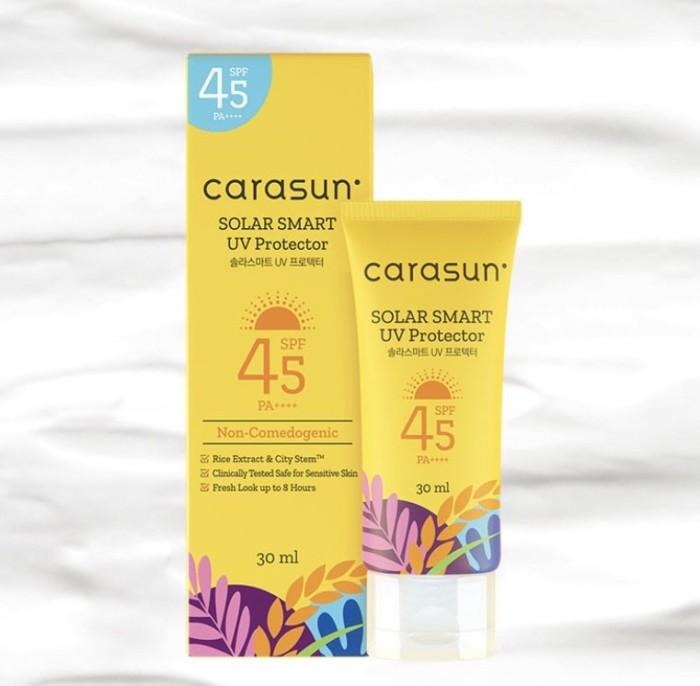 Gambar CARASUN Solar Smart UV Protector SPF 45 PA++++ Sunblock Suncreen - Carasun UV dari @Beautyisyourss undefined Tokopedia