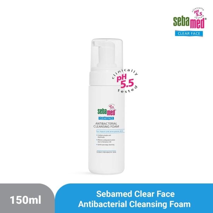 Gambar SEBAMED Clear Face Cleansing Foam/ Bar/ Anti Pimple Gel/ Antibacterial - Clear Face, Cleansing Foam dari @Beautyisyourss undefined Tokopedia