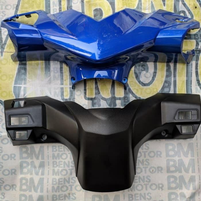 Gambar batok depan belakang honda beat karbu - Putih - Hitam - Hijau dari erickmotor undefined Tokopedia
