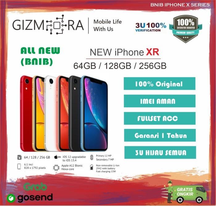 Gambar iPhone XR 64GB/128GB/256GB New Baru BNIB Garansi 1 Tahun - 64 gb, White dari GIZMORA undefined Tokopedia