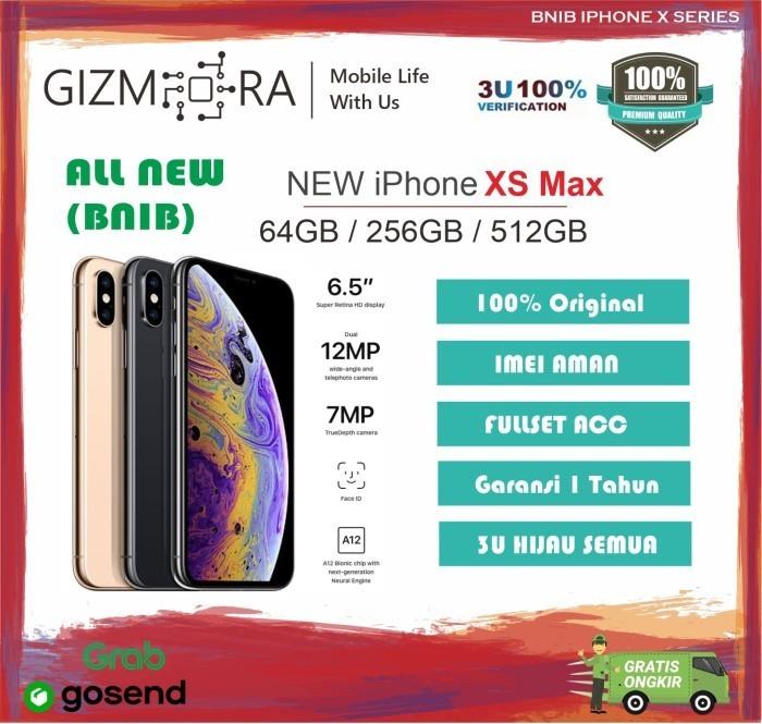 Gambar iPhone XS Max New 64GB / 256GB / 512GB BNIB Baru Garansi 1 Tahun - 64 gb, Rose Gold dari GIZMORA undefined Tokopedia