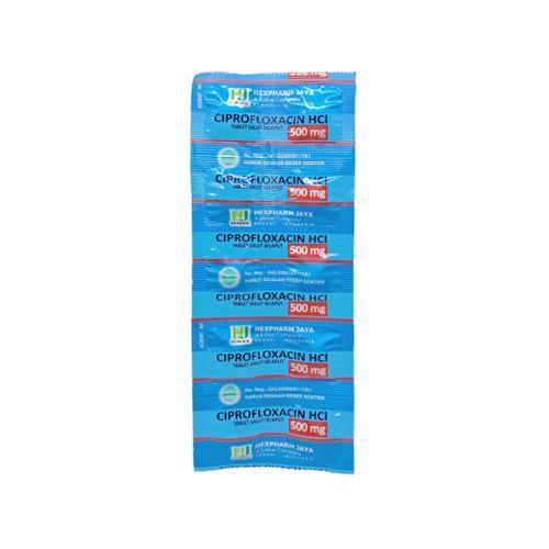 Ciprofloxacin hydrochloride tablets 10mg