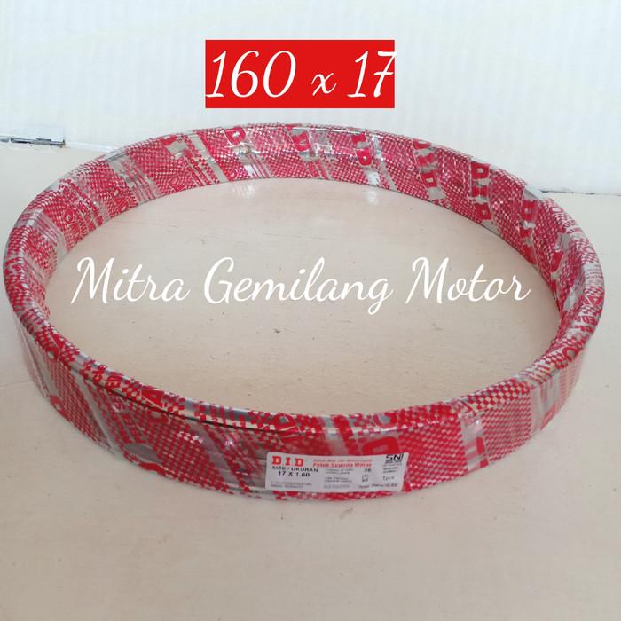 Gambar VELG 160 X 17 MERK DID - besi crom dari Mitra Gemilang Motor undefined Tokopedia