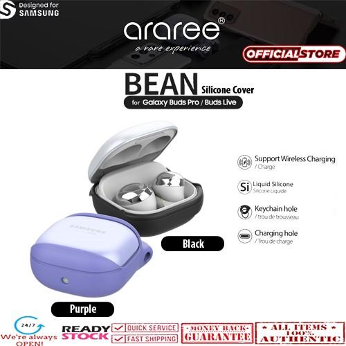 Gambar Case for Samsung Galaxt Buds Pro / Live ARAREE BEANS Silicone Cover - Purple dari Araree Indonesia Kota Administrasi Jakarta Barat Tokopedia