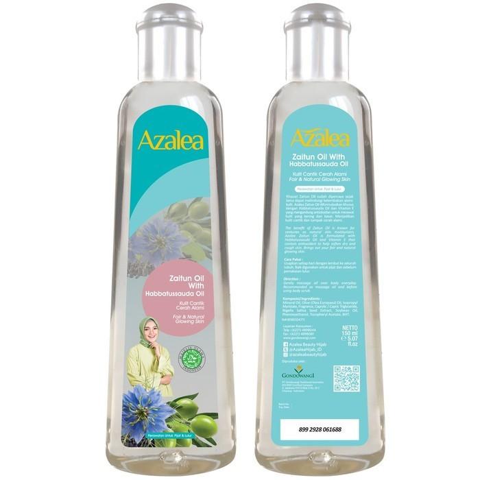 Gambar AZALEA ZAITUN OIL 150 ml - BPOM - HABATUSAUDA dari RTuntung undefined Tokopedia