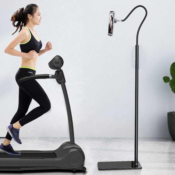 Gambar STAND HOLDER HP PANJANG DUDUKAN HP TAB TINGGI 135CM LAZYPOD HP LANTAI - Hitam dari Primajaya Official undefined Tokopedia