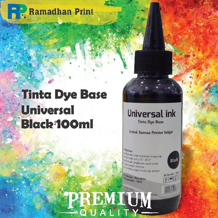 Gambar Tinta Refill Universal Ink Black 100ml, Printer Canon IP2770 MP287 all - Hitam dari Ramadhan Print undefined Tokopedia