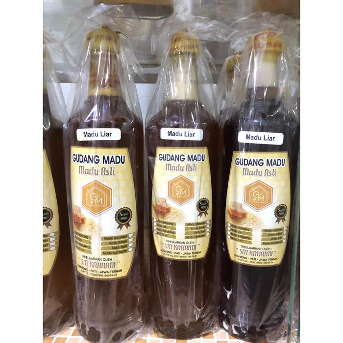 Gambar Madu Liar 140ml 250ml 650ml Original Asli PATI - 650ml dari Rimo_Indonesia undefined Tokopedia