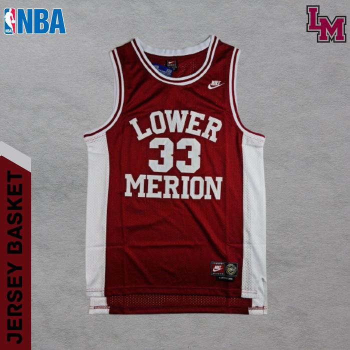 Baju Jersey Basket Classic NBA Kobe Bryant Lower Merion Maroon S
