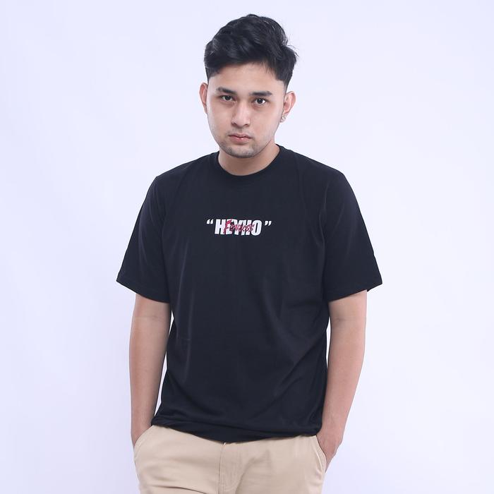 Gambar Heyho Tshirt Fearless Blach Default - M dari Heyho Group Indonesia undefined Tokopedia