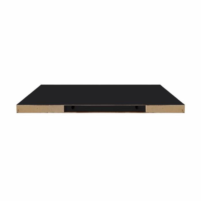 Gambar Zehn Fs 600*200*40Mm Floating Shelf rak Papan Dinding Hambalan - Hitam - Hitam dari Tokorafareva undefined Tokopedia