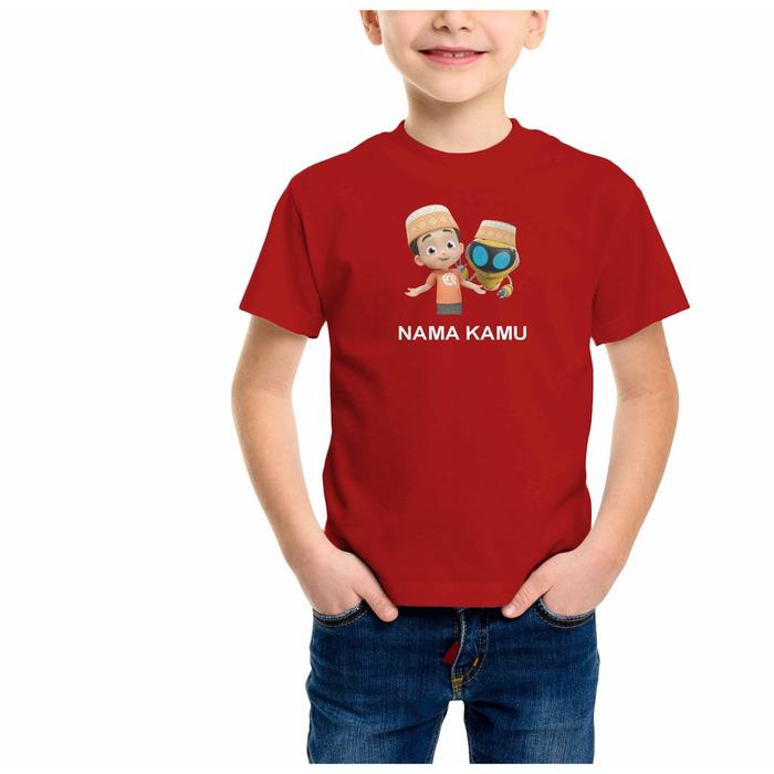 Gambar Baju Anak Riko The Series / Baju Anak Laki-laki / REQUEST Nama Sendiri - MARUN, XXL dari balai collection undefined Tokopedia