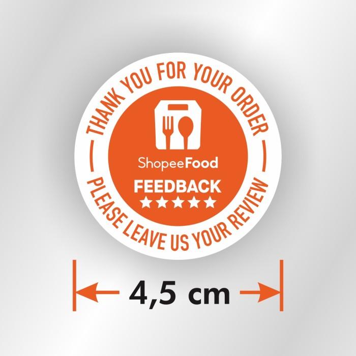 Gambar Stiker Go Food Label Thank You Review Feedback Segel Tag Ucapan 4,5cm - Oren 01 dari Bungur-Shop undefined Tokopedia
