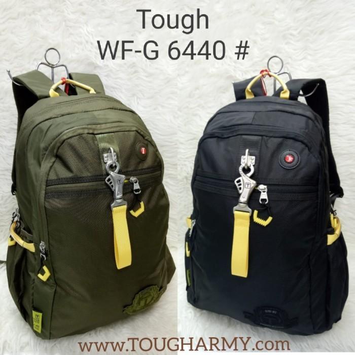 Gambar Tas Ransel Tough Army 6440 - Hitam dari Fisyan Store undefined Tokopedia