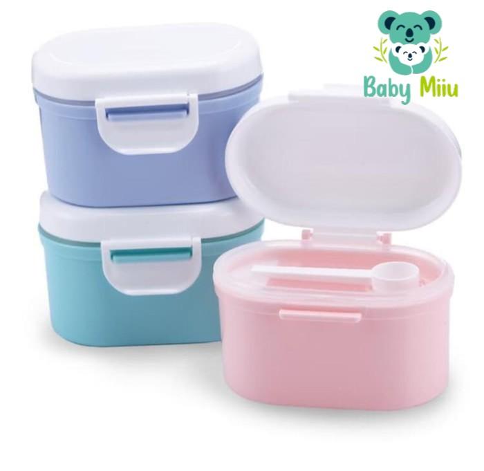 Gambar Baby Safe Milk Compartment Small | Tempat Susu Bubuk - Green dari Baby Miiu Shop undefined Tokopedia