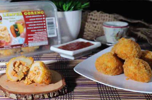 Gambar Lemper Goreng Crispy isi 10 pcs + Free Sambal Bangkok - Ayam Original dari EV Frozen Food undefined Tokopedia