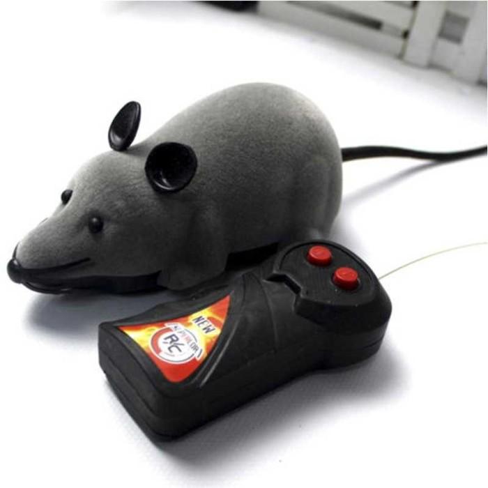 Gambar Mainan Tikus Remot Remote Control untuk Mainan Kucing Terlaris ST-222 - Gray dari Sukses Berkah_Store undefined Tokopedia