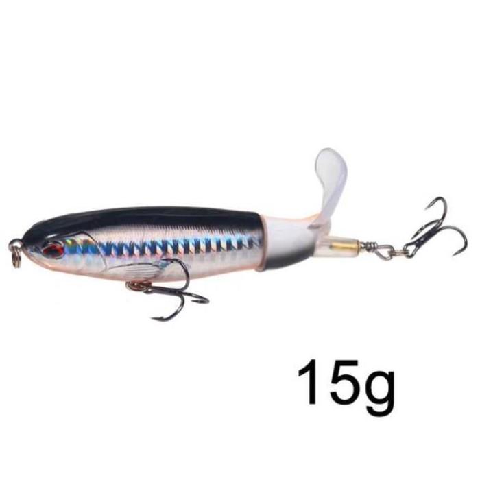 Gambar Atriptime Umpan Pancing Popper Fishing Lure Long Tall - Silver dari PEW_id undefined Tokopedia