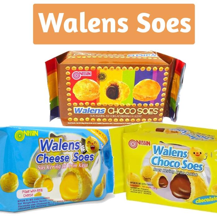 Gambar Nissin Walens Choco Soes - Kuning dari Most Wanted Item undefined Tokopedia