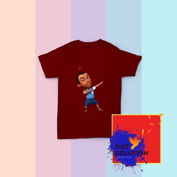 Gambar Kaos Anak Jarjit By Dot Solution - Marun, L dari Ryuryu Store undefined Tokopedia