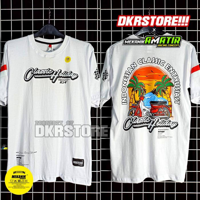 Gambar KAOS CLASSIC HOLIDAY | BAJU CLASSIC HOLIDAY PREMIUM | KAOS CLASSIC - Hitam, XL dari dkrstore undefined Tokopedia