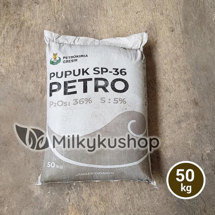 Gambar PUPUK PETRO SP-36 ISI 50 KG SP 36 SP36  KP VIA GOSEND GRAB dari milkykushop_NEW undefined Tokopedia
