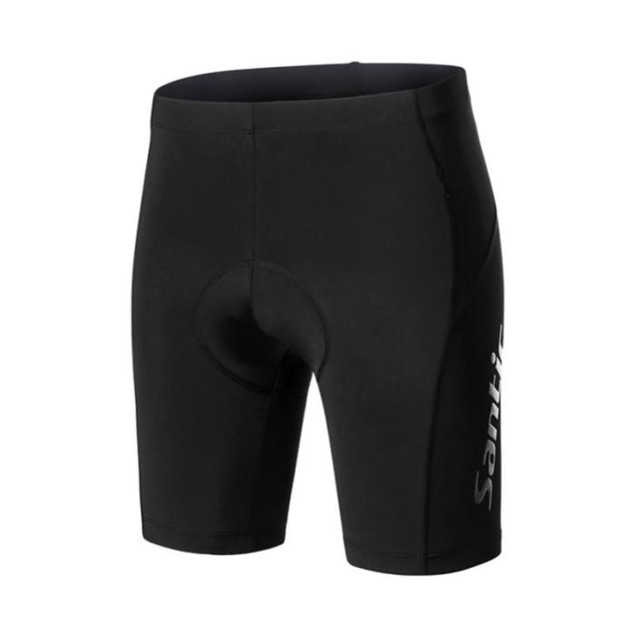 Gambar Santic Black Men’s Cycling Shorts Padded Cycling Tights WM1C05125H - S dari SvkaSvka.id undefined Tokopedia