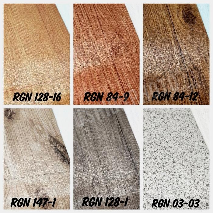 KARPET LANTAI VINYL KOREA IMPOR 0.55 MM - MOTIF KAYU EMBOSSED