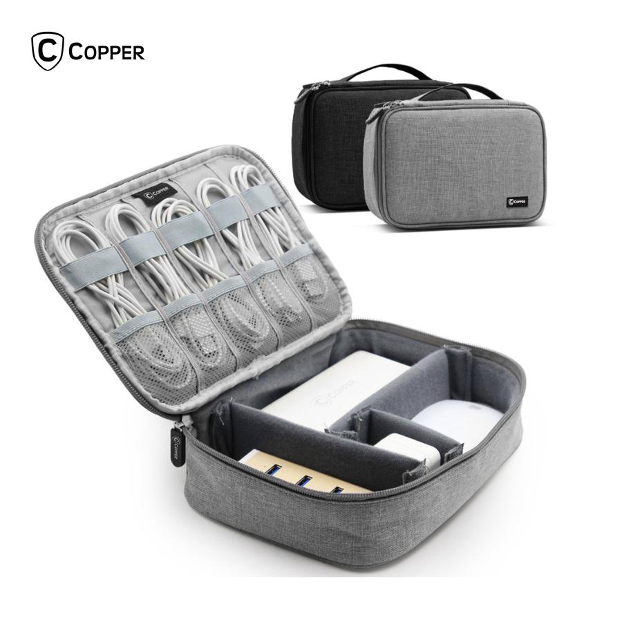 COPPER Tas Gadget Powerbank Waterproof / Travel Organizer Large