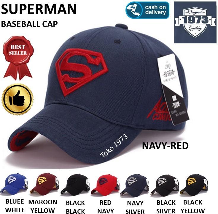 Baseball cap : SUPERHERO - Topi Superhero Topi Baseball Topi Pria