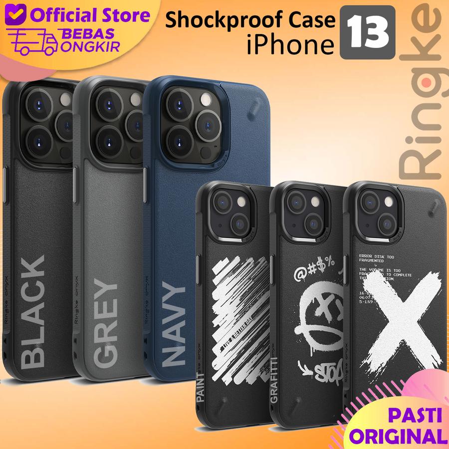 Case iPhone 13 Pro Max Mini Ringke Onyx Soft Casing Original