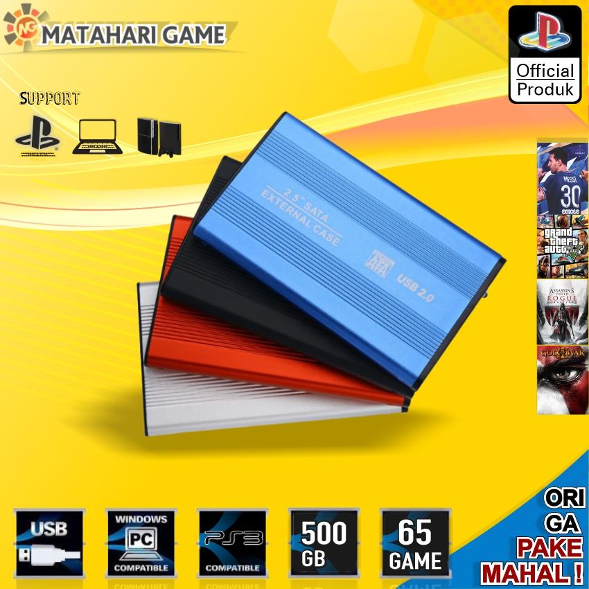 Hdd PS3 500GB - Hardisk ps3 External Support PS3 Full Game Terbaru