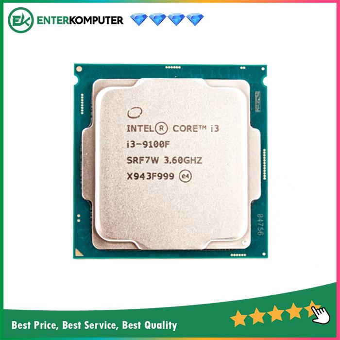 Intel Core i3-9100F 3.6Ghz Up To 4.2Ghz - Cache 6MB [Tray] Socket