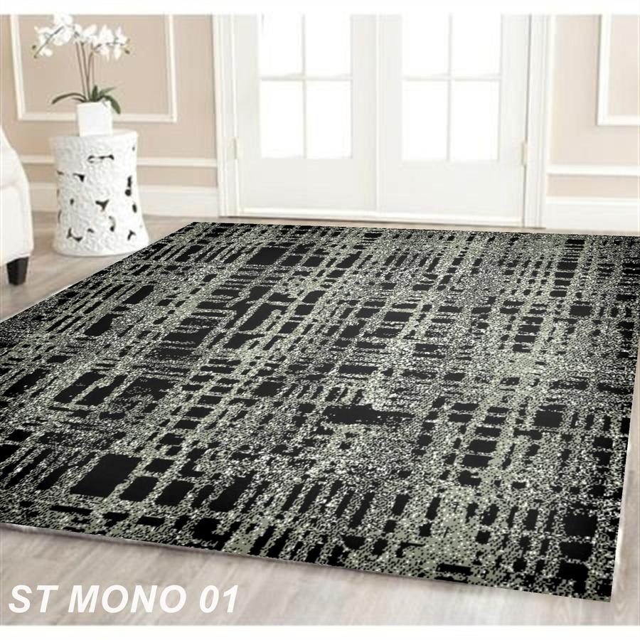 STARDUST Karpet Lantai 160x210 ST01 Monokrom