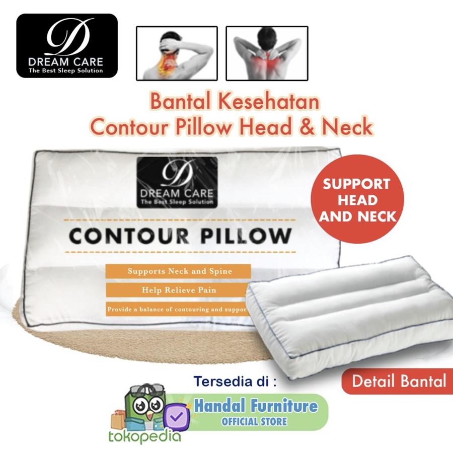 Bantal Kesehatan Contour Head & Neck Dream Care