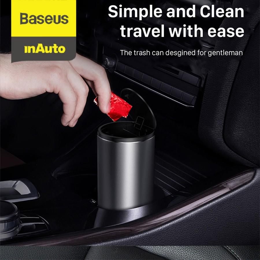 TEMPAT SAMPAH MOBIL BASEUS GENTLEMAN STYLE VEHICLE-MOUNTED TRASH CAN