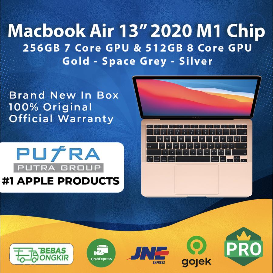 Macbook Air 2021 13" M1 Chip 256GB 512GB Grey Gold Silver 256 512 GB
