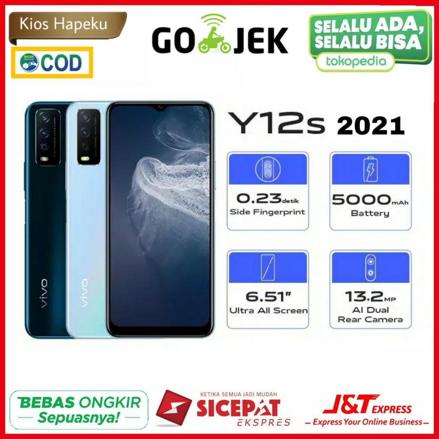 (RAM 3GB/32GB) VIVO Y12 GARANSI RESMI