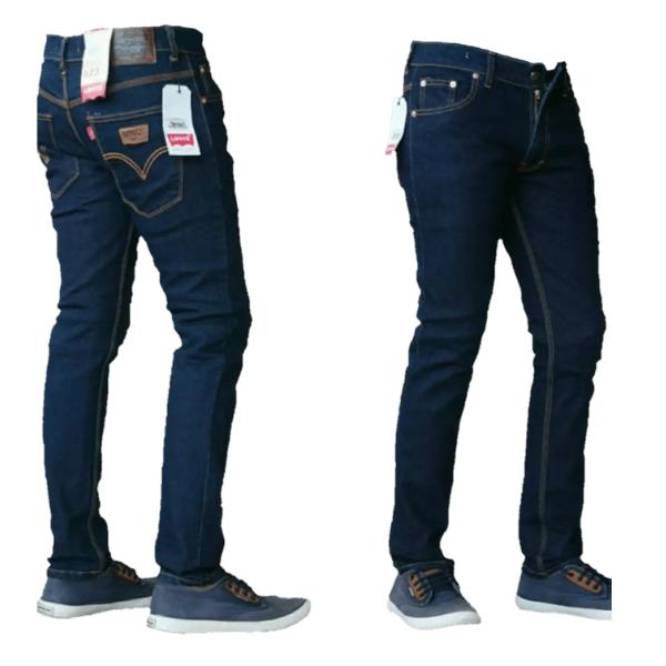 Celana Jeans Panjang Pria Slimfit Pensil Bahan Street dan Melar - BIO BLIZT, 27