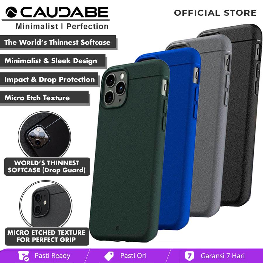 Original Caudabe Sheath Case iPhone 11 Pro Max / 11 Pro / 11 - Casing - iPhone 11, Gray