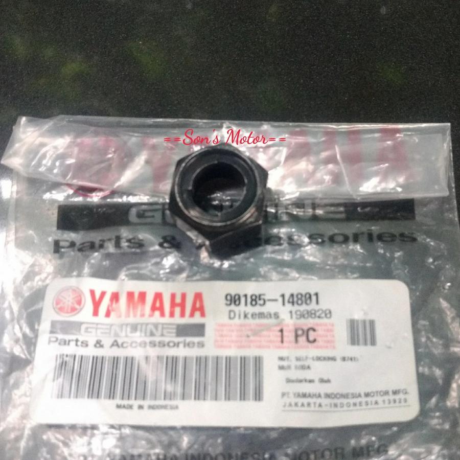 Genuine Parts Yamaha XMAX 300 2017-2024 Front Wheel Nut Self