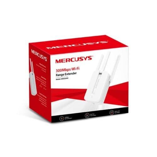 Orbit.co.id - Mercusys MW300RE 300Mbps Wi-Fi Range Extender 3 antenna 2 Mercusys MW300RE 300Mbps Wi-Fi Range Extender 3 antenna - Orbit.co.id
